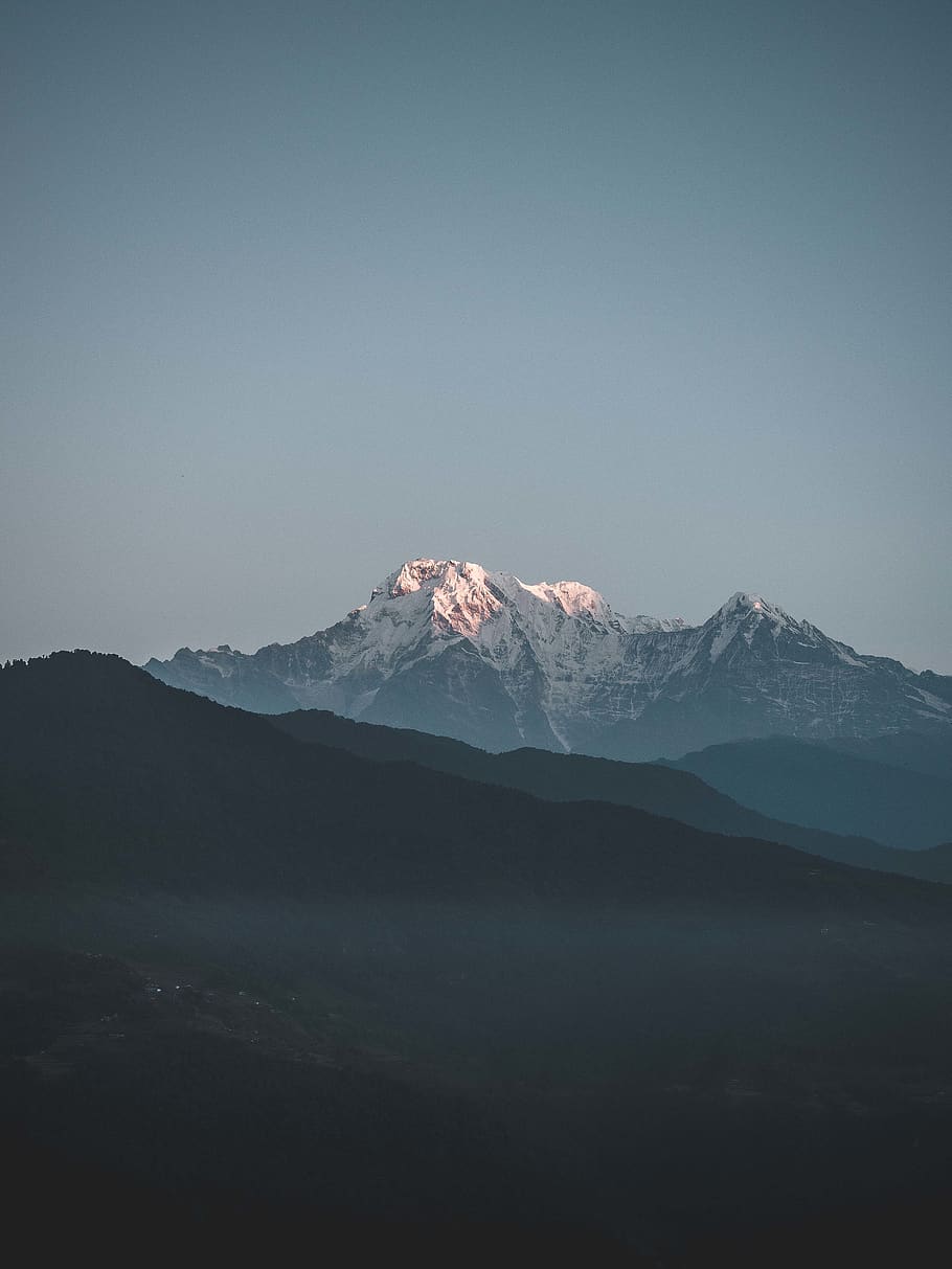 snowcapped mountains, scenics - nature, beauty in nature, mountain range HD wallpaper