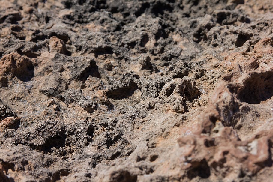 rock, pattern, crack, ground, rip, brown, soil, full frame HD wallpaper