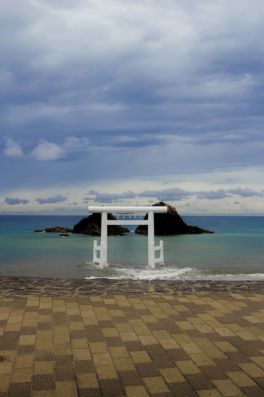 japan, itoshima, sky, cloud - sky, water, sea, scenics - nature HD wallpaper