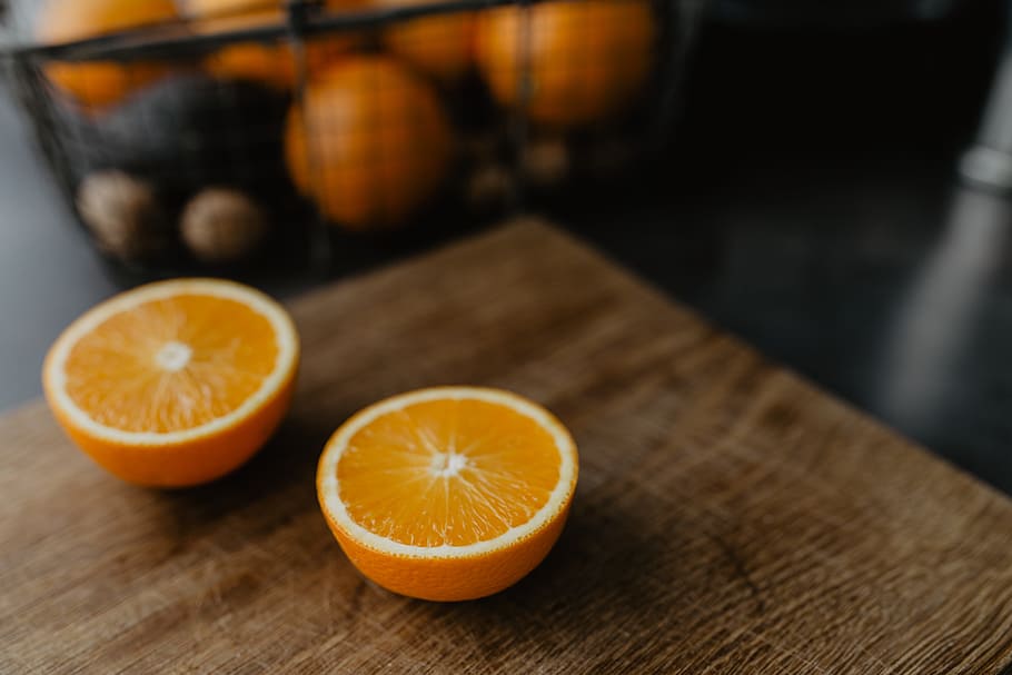 Fresh oranges, fruits, drink, breakfast, healthy, diet, vitamin, HD wallpaper