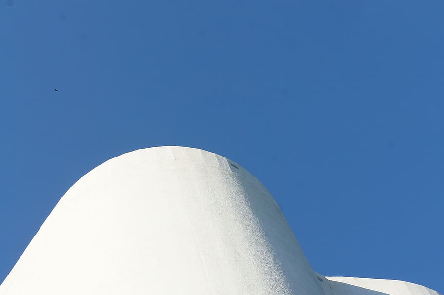 hong kong, blue, sky, clear sky, nature, white color, no people HD wallpaper