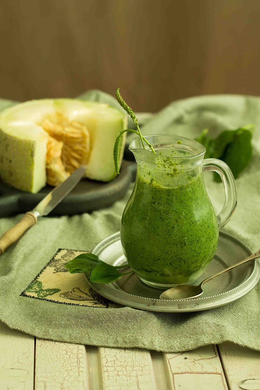 smoothie, pitcher, melon, food and drink, freshness, healthy eating HD wallpaper