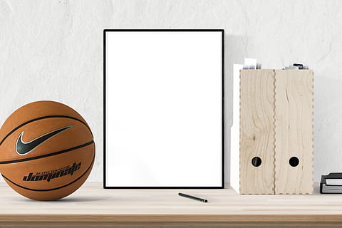 poster, frame, mock up, mockup, template, interior, wall, space HD wallpaper