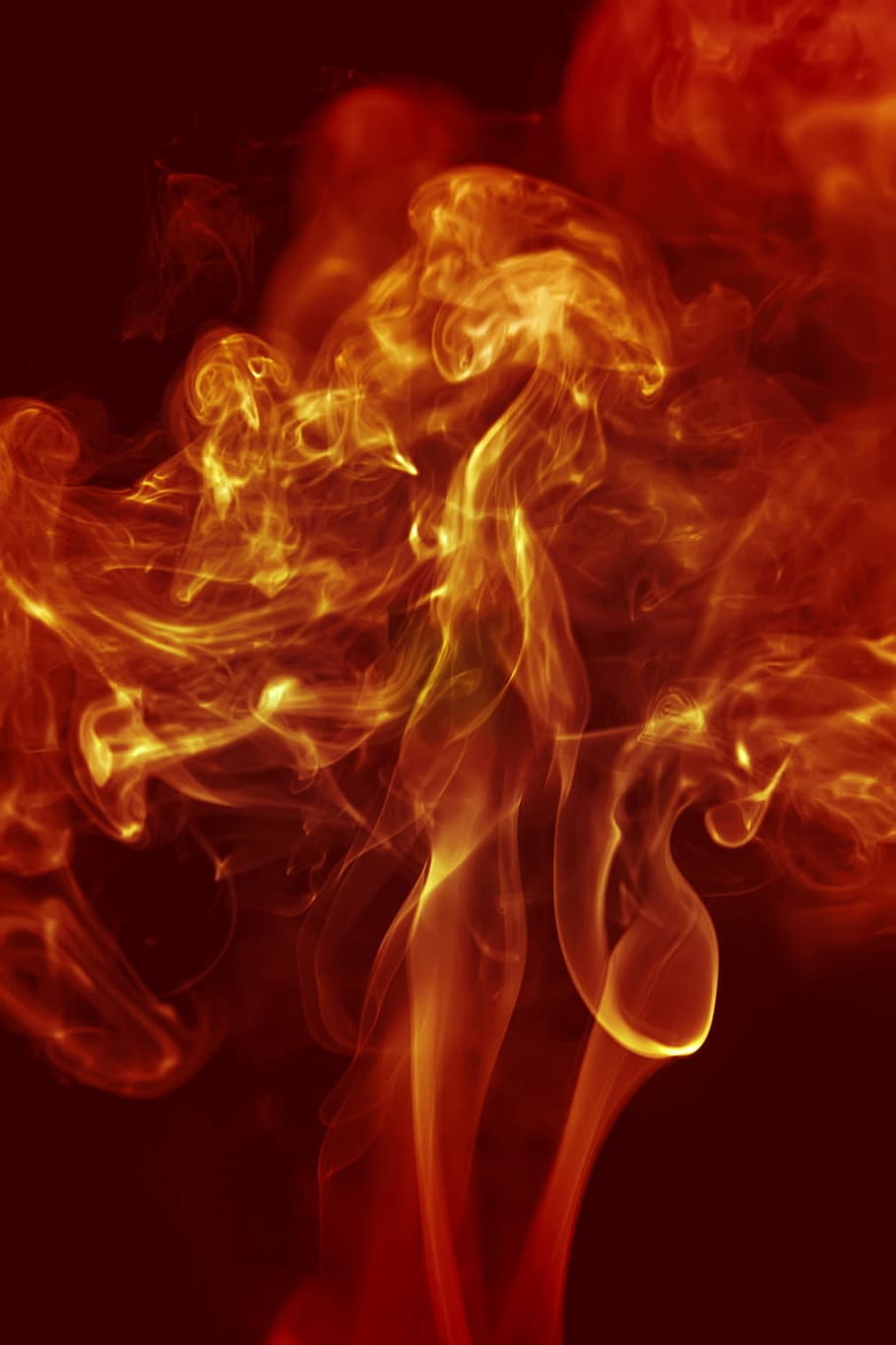 background, smoke, isolated, black, smooth, shape, abstract HD wallpaper