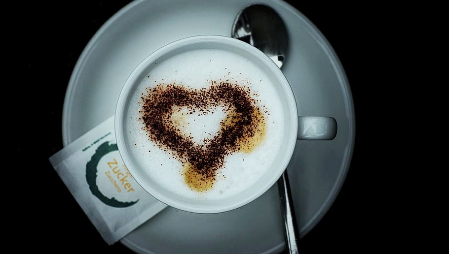 coffee, cappuccino, espresso, caffeine, the drink, a cup of coffee HD wallpaper
