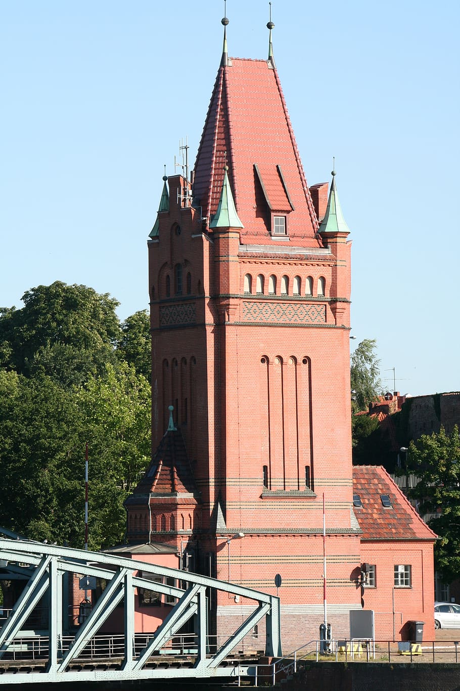 bridge, historically, landmark, building, lübeck, architecture HD wallpaper