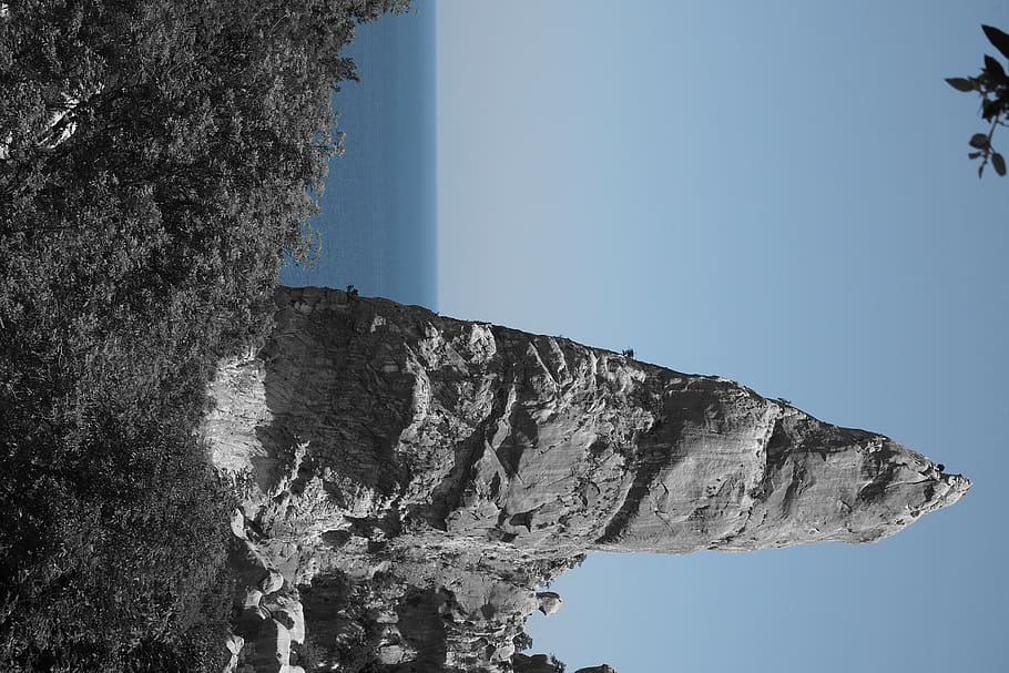 italy, pedra longa, sky, nature, beauty in nature, clear sky HD wallpaper