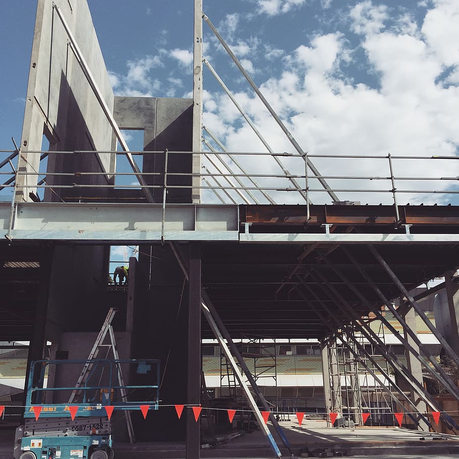 australia, melbourne, project, precast, construction, architecture HD wallpaper