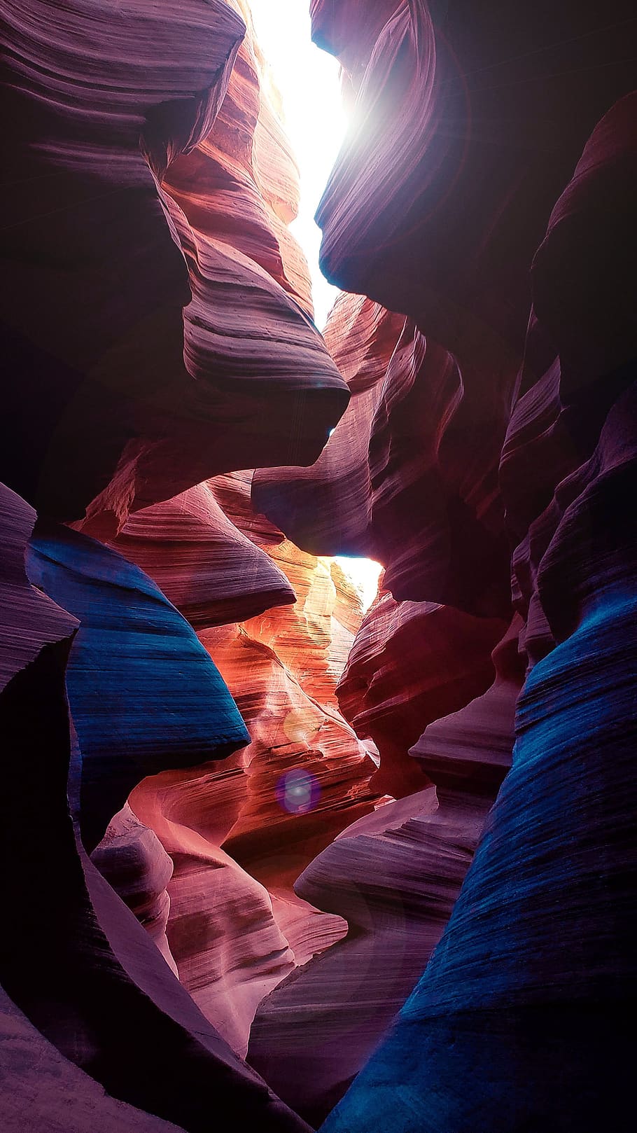 antelope canyon, rock formation, rock - object, solid, geology HD wallpaper