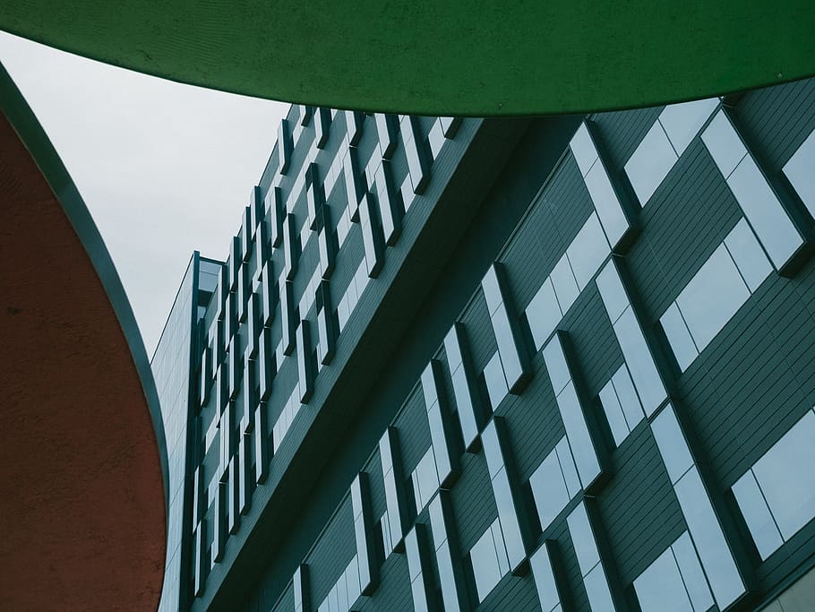 toronto, canada, bridgepoint active healthcare, pattern, building HD wallpaper