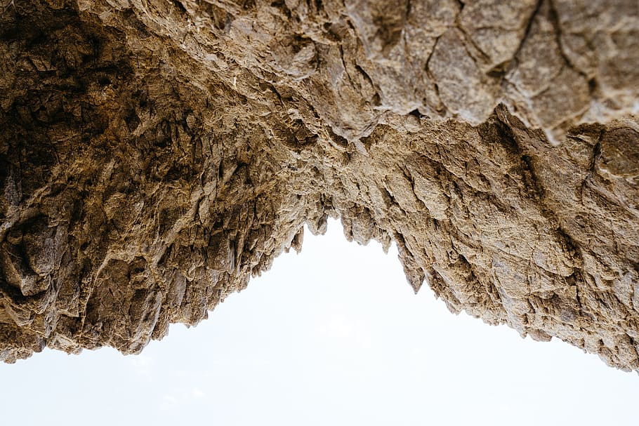 rocks, soil, landscape, nature, textured, no people, cave, low angle view HD wallpaper
