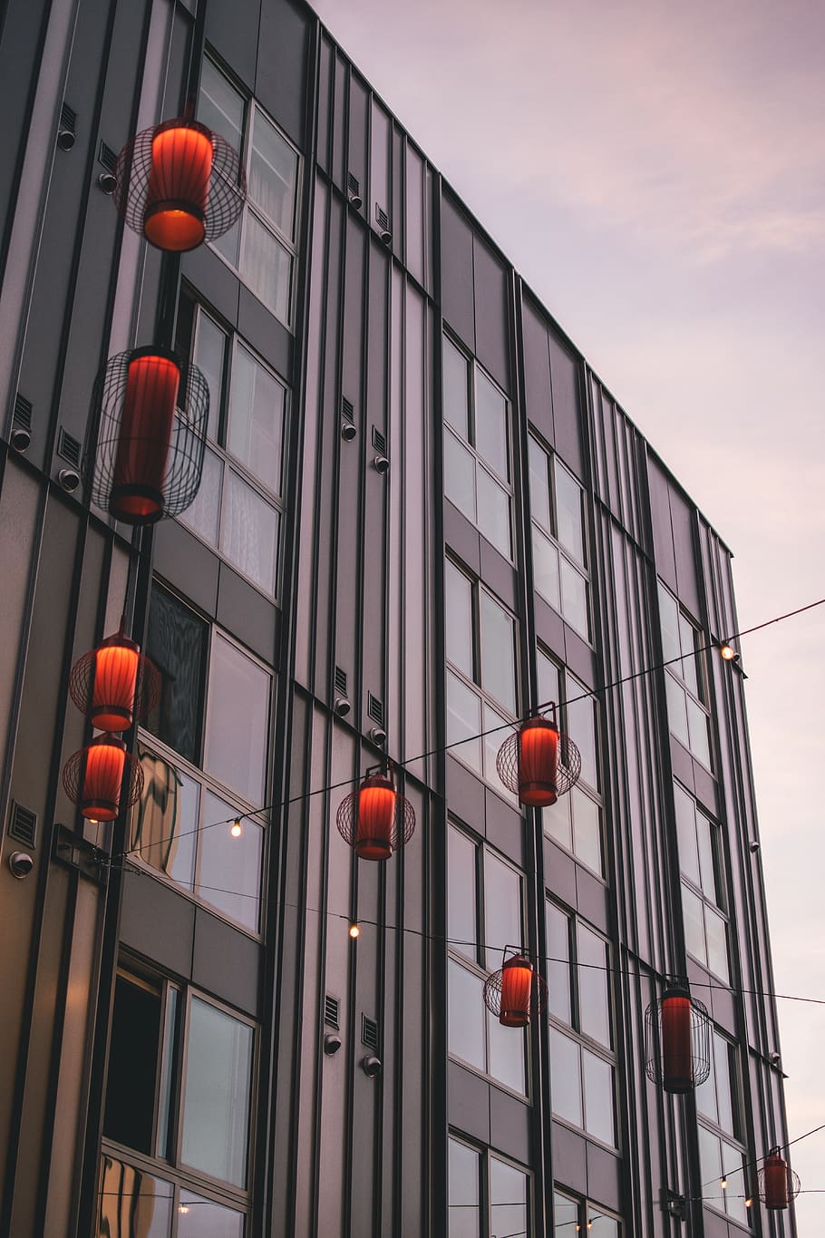 Low Angle Photography Of Curtain Wall Building, architecture HD wallpaper