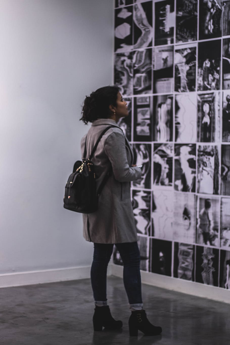 peru, lima region, museo, woman, fotografia, art, back, elegant HD wallpaper