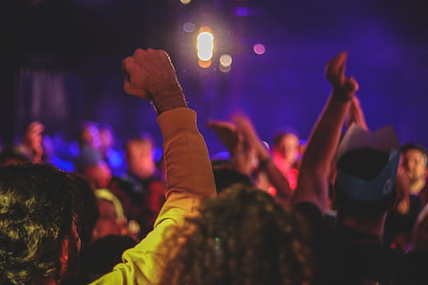 people partying under disco light, human, person, club, night club HD wallpaper