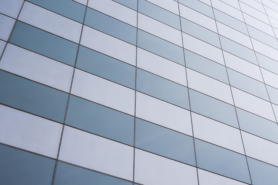 Worm's Eye of Building, architecture, facade, glass, modern, perspective HD wallpaper