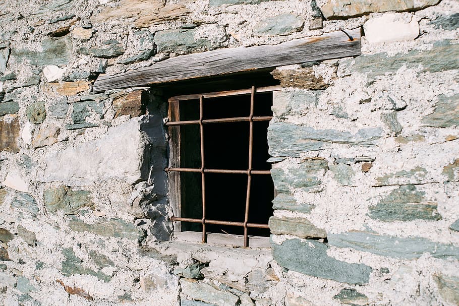 HD wallpaper: WIndow in old farm house, Italy, agriculture, alp, alpine