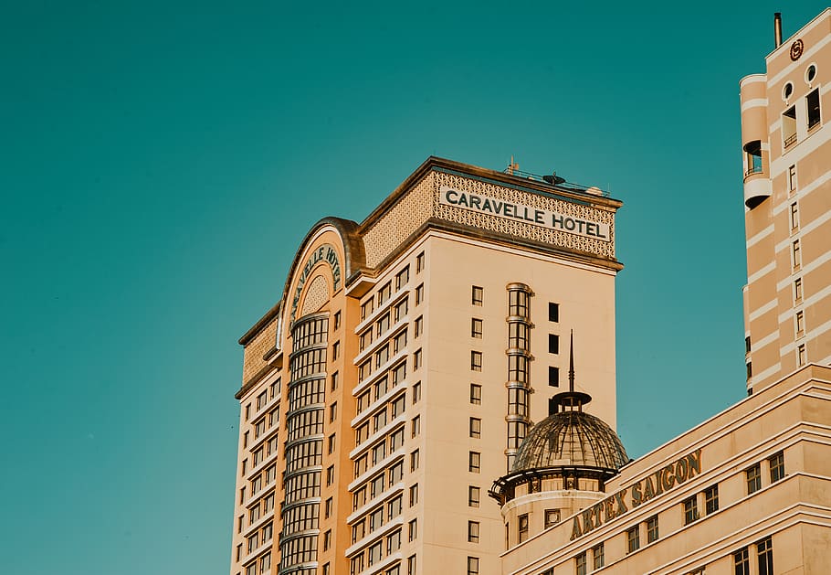 Caravelle Hotel, architectural design, architecture, artex saigon, HD wallpaper