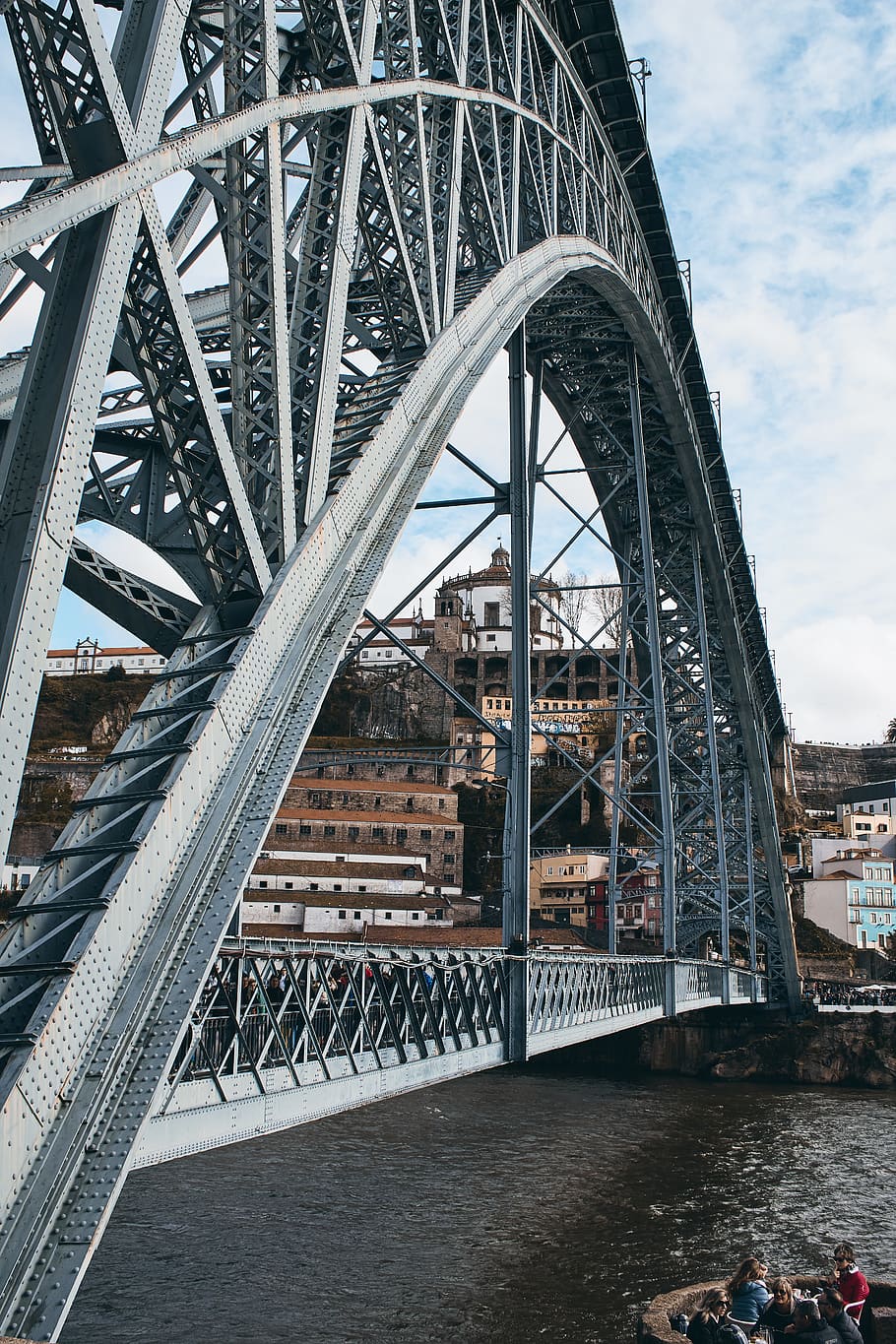 long bridge under blue sky, architecture, built structure, connection HD wallpaper