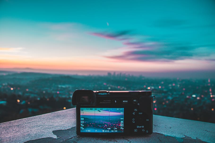 Camera Taking Picture of City, architecture, landscape, leisure HD wallpaper