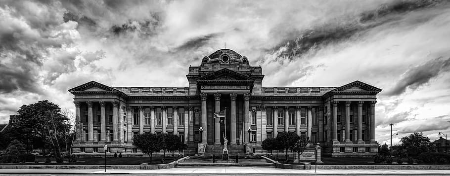 pueblo county, courthouse, building, architecture, panorama