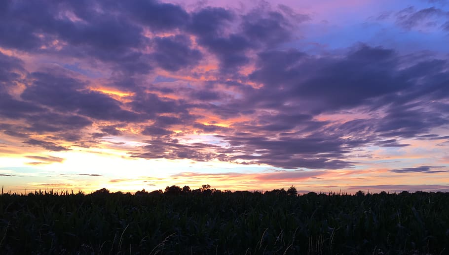 sky, sunset, cloud - sky, scenics - nature, beauty in nature HD wallpaper