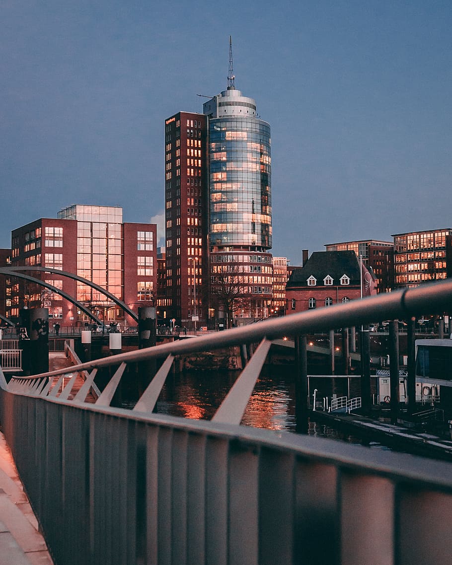 hamburg, germany, built structure, architecture, building exterior HD wallpaper