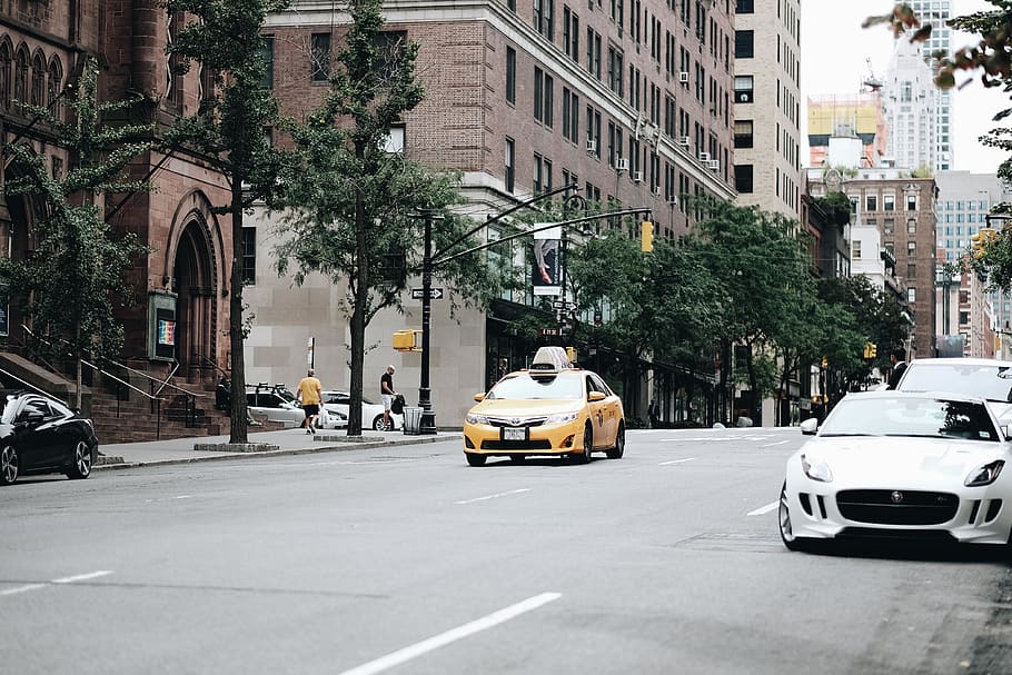 new york, united states, nyc, car, mode of transportation, motor vehicle HD wallpaper