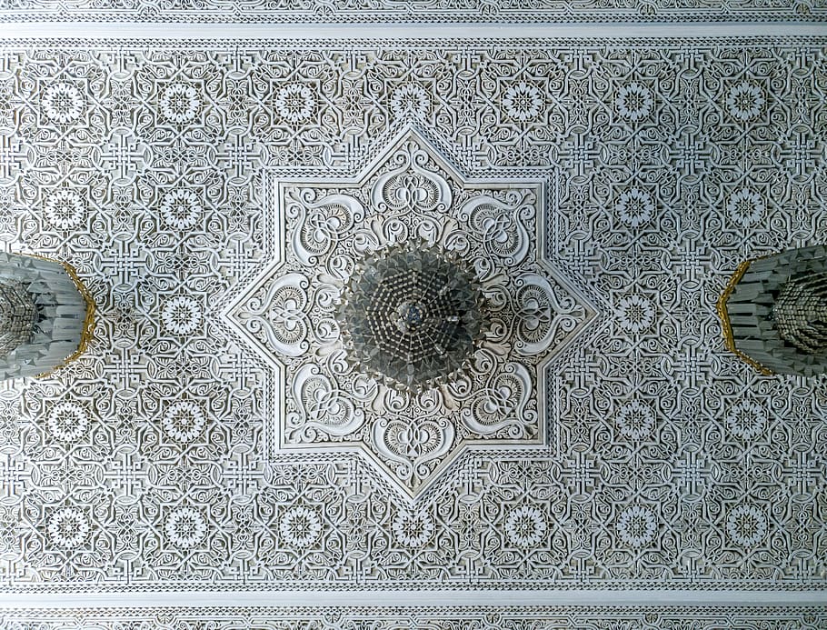 crystal chandelier, pattern, full frame, backgrounds, no people HD wallpaper