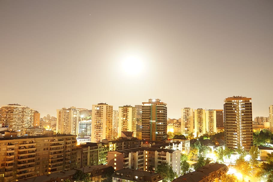 chile, santiago, city, building exterior, architecture, built structure HD wallpaper