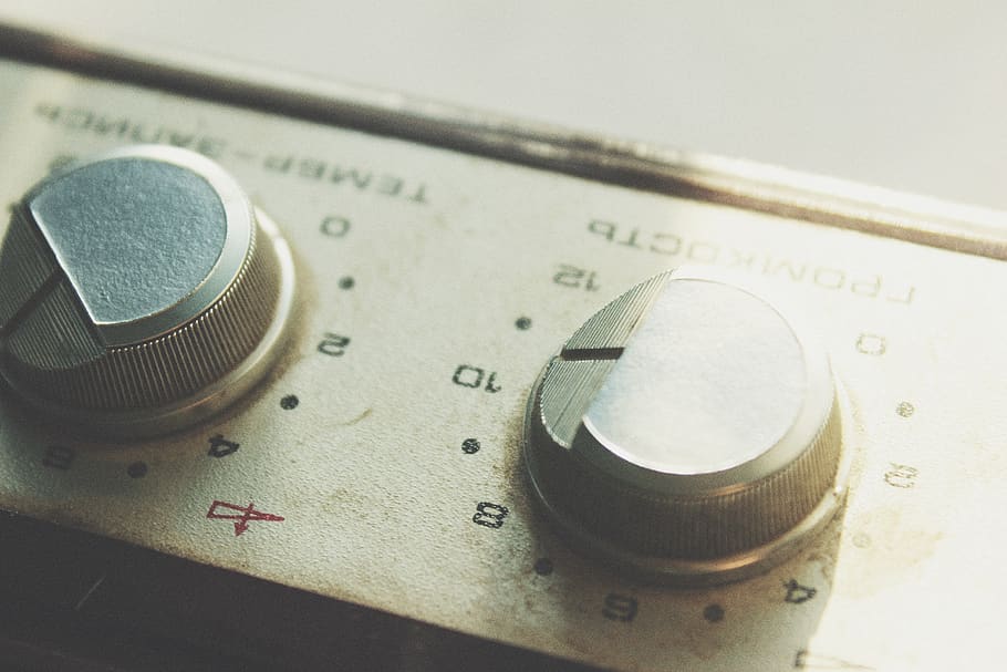 old, ussr, close-up, knob, control, technology, no people, number, HD wallpaper