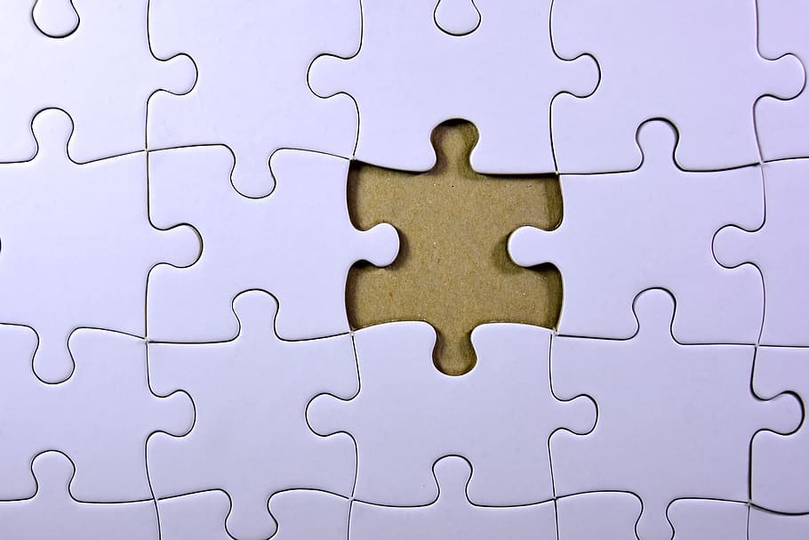 puzzle, joining together, insert, share, match, piecing together, HD wallpaper
