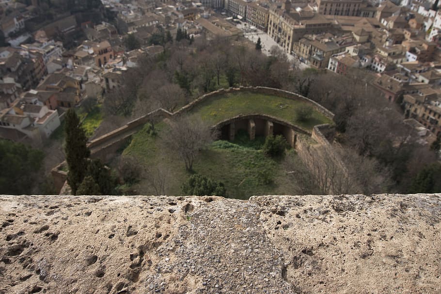 spain, granada, europe, architecture, built structure, building exterior HD wallpaper