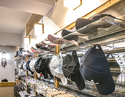caps, display, shop, anx, accessories_nepal, thamel, kathmandu HD wallpaper