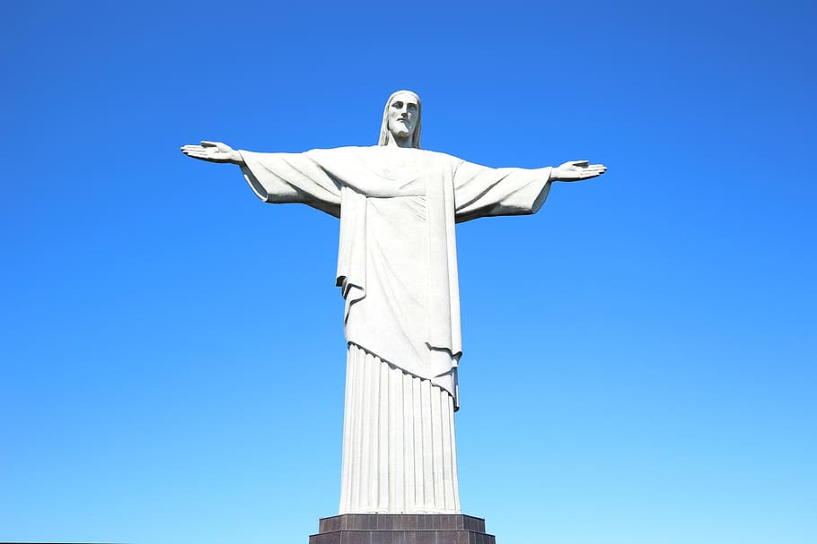 Christ The Redeemer Statue 1080p 2k 4k 5k Hd Wallpapers Free Download Wallpaper Flare