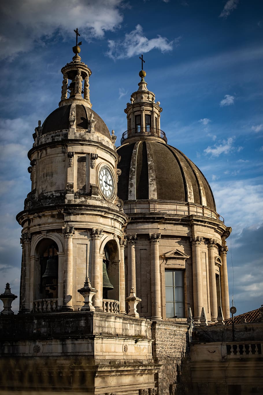 dome, building, architecture, tower, clock tower, steeple, spire, HD wallpaper