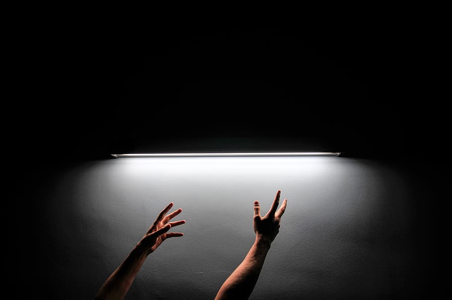 person, human, light, finger, flare, hand, lighting, flooring HD wallpaper