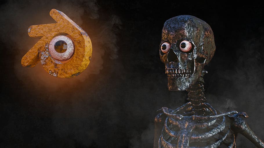 skeleton, metal, metallic, object, horror, rust, grunge, grungy HD wallpaper