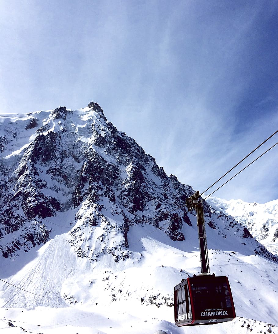 france, chamonix-mont-blanc, sentier du plan de l'aiguille, HD wallpaper