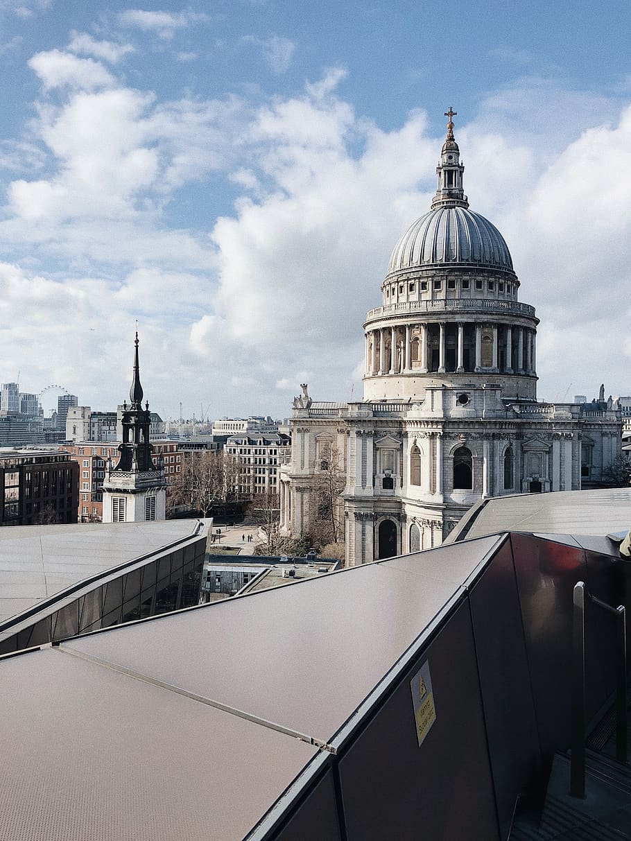 St. Paul's Cathedral, architecture, buildings, church, city, daylight HD wallpaper