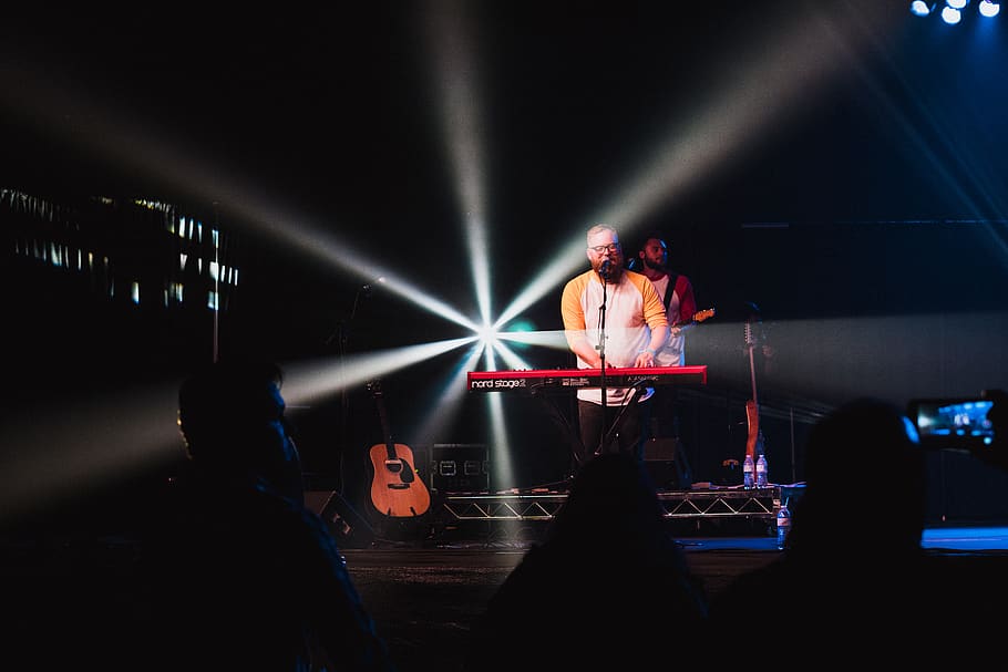 live, music, light, stage, arts culture and entertainment, stage - performance space HD wallpaper