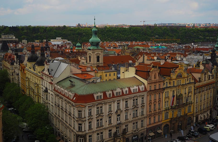 czechia, prague, building exterior, architecture, built structure HD wallpaper