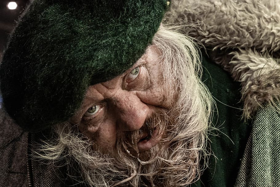 portrait, macro, cold, homeless, headshot, one person, real people HD wallpaper