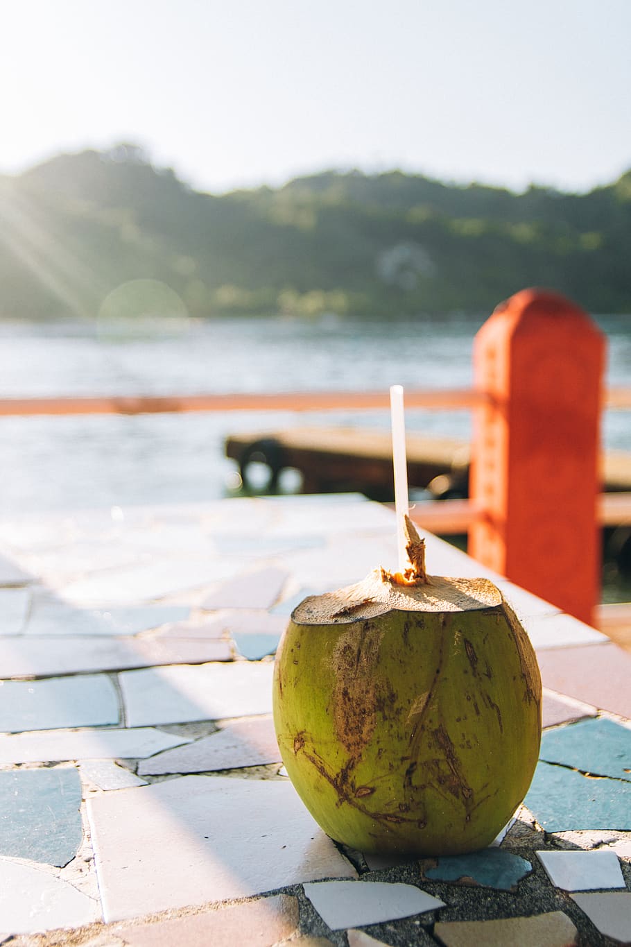 panama, isla grande, juice, coconut juice, coconut water, cocoa water
