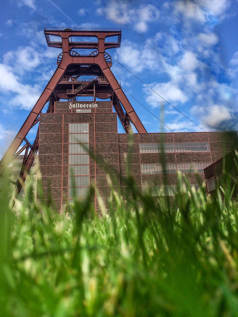essen, germany, zollverein coal mine industrial complex, ruhrpott, HD wallpaper