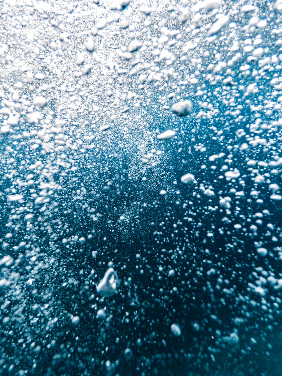 water, nature, cold temperature, winter, bubble, snowflake HD wallpaper