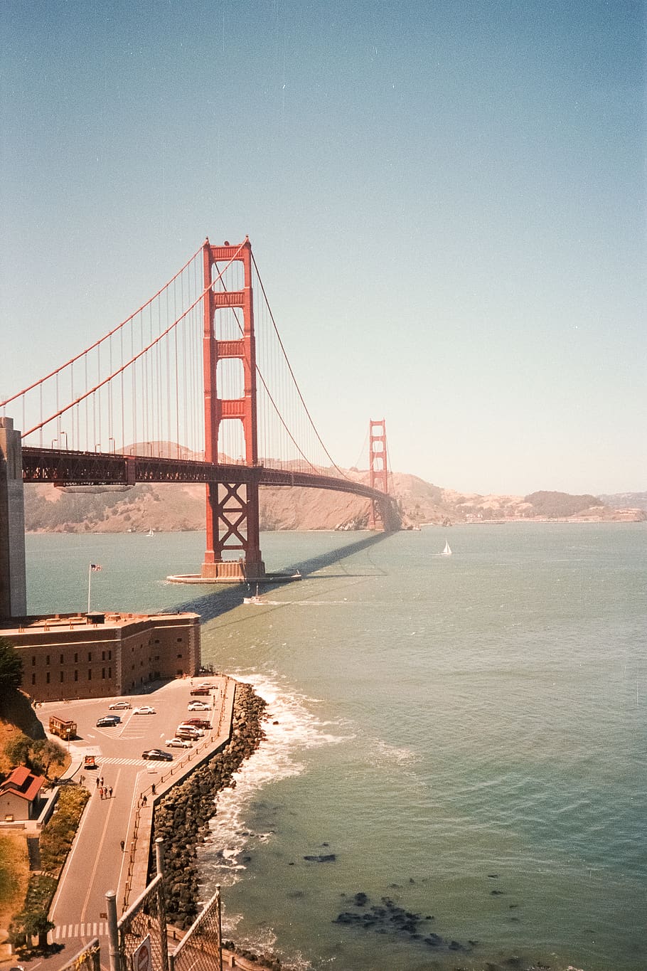 San Francisco bridge, building, suspension bridge, metropolis HD wallpaper