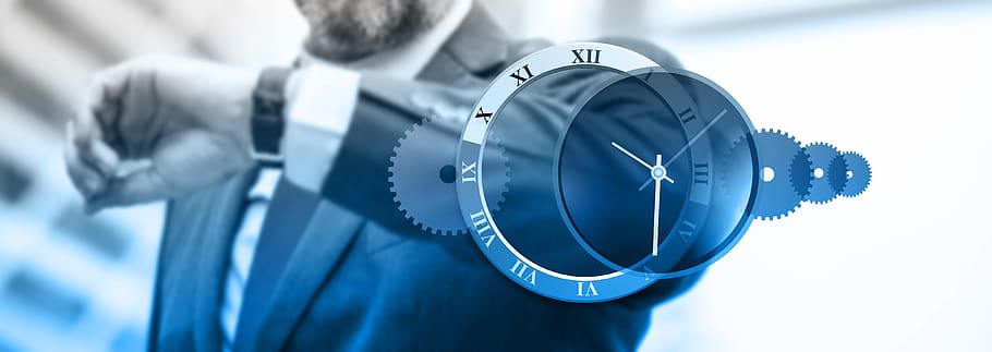 business, dates, baiting, clock, time, person, kaufmann, businessman HD wallpaper