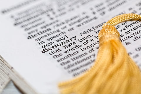 Yellow Tassel, close-up, data, dictionary, educate, education HD wallpaper
