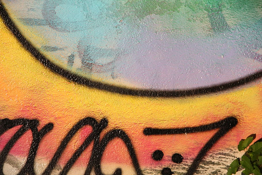 germany, berlin, art and craft, creativity, graffiti, multi colored HD wallpaper