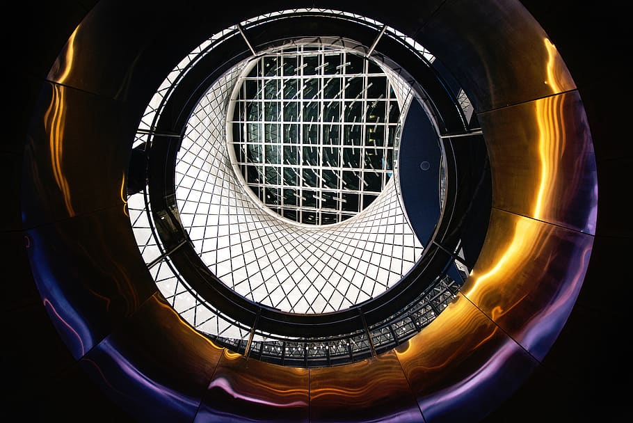architecture, geometry, polygons, design, structure, geometric shape HD wallpaper